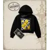 SMILEY Kadın Crop Kapşonlu Sweatshirt