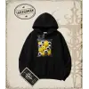SMILEY Oversize Unisex Kapşonlu Sweatshirt