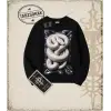 SNAKE Oversize Unisex Bisiklet Yaka Sweatshirt
