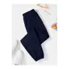 Solid Elastic Waist 4 Mevsim Eşofman