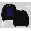 Stay Cool Kedi Baskılı Kapşonlu Crop Sweatshirt
