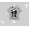 Stay Cool Kedi Baskılı Oversize Tshirt
