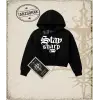STAY SHARP Kadın Crop Kapşonlu Sweatshirt