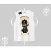 Street Cat Kedi Baskılı Kolsuz Tshirt