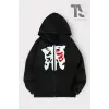 Sweatshirt Fermuarlı Hırka Siyah