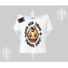 Sweet Day Cupcake Baskılı Kayık Yaka Tshirt