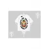 Sweet Day Cupcake Baskılı Oversize Tshirt