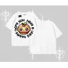 Sweet Day Cupcake Baskılı Oversize Tshirt
