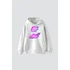 Temperature Baskılı Oversize Unisex Beyaz