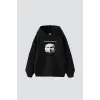 The Ineffable Truth Baskılı Oversize Unisex Premium Siyah