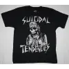 THERAPY TEETHGRINDER NEW BLACK T-SHIRT ÖN BASKILI