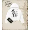 Tracker Kadın Crop Kapşonlu Sweatshirt