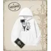 Tracker Oversize Unisex Kapşonlu Sweatshirt