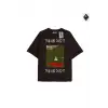 Travis Scott Siyah Oversize Unisex T-shirt