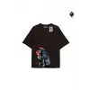 Travis Scott Siyah Oversize Unisex T-shirt