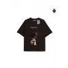 Travis Scott Siyah Oversize Unisex T-shirt