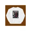 Tupac Sweatshirt Beyaz
