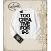 Typography   Oversize Unisex Bisiklet Yaka Sweatshirt