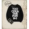 Typography   Oversize Unisex Bisiklet Yaka Sweatshirt