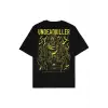 Undead Killer Siyah Oversize Unisex T-shirt