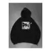 Unisex 2Pac Sweatshirt Siyah