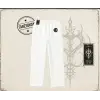 Unisex 8 Ball Unisex Baggy Eşofman Altı Beyaz