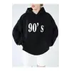 Unisex 90s Sweatshirt Siyah