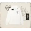 Unisex Alien Oversize Unisex Hırka & Çeket Fermuarlı Sweatshirt Beyaz