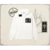 Unisex All Eyes On Me Tupac Oversize Unisex Hırka & Çeket Fermuarlı Sweatshirt Beyaz