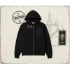 Unisex Baking Oversize Unisex Hırka & Çeket Fermuarlı Sweatshirt Beyaz