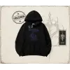 Unisex Baking Oversize Unisex Kapşonlu Sweatshirt Beyaz