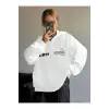 Unisex Basic Slim Fit Kapüşonlu Fermuarlı Cepli Sweatshirt Bebe Mavi BEBE MAVİ