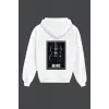 Unisex Beyaz Ac-dc Sırt Baskılı Sweatshirt