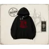 Unisex Born to Read Oversize Unisex Kapşonlu Sweatshirt Beyaz