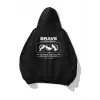 Unisex Brave Sweatshirt Siyah