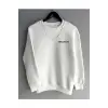 Unisex Brooklyn Baskılı Sweatshirt KPP-siyah-brooklyn