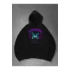 Unisex Butterfly Sweatshirt Siyah