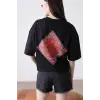 Unisex Cactus Jack Bandana Siyah Tshirt