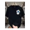UNİSEX Canavar Minimalis Baskı T-shirt