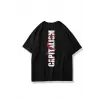 Unisex Capitalism Tshirt Siyah