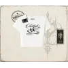 Unisex Celestial Sent Kadın Baby Tee Beyaz
