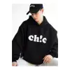 Unisex Ch!c Sweatshirt Siyah