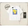 Unisex Citrus Oversize Unisex Tişört Beyaz