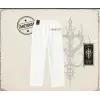 Unisex Cosmic Unisex Baggy Eşofman Altı Beyaz