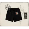 Unisex Dexter Cat Unisex Şort Beyaz