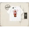 Unisex Diet Cool Oversize Unisex Tişört Beyaz