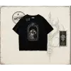 Unisex Do not be Afraid Oversize Unisex Tişört Beyaz