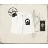 Unisex Do not be Afraid Unisex Şort Beyaz