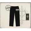 Unisex Eat More Chickin Unisex Baggy Eşofman Altı Beyaz