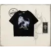 Unisex Embryo Oversize Unisex Tişört Beyaz